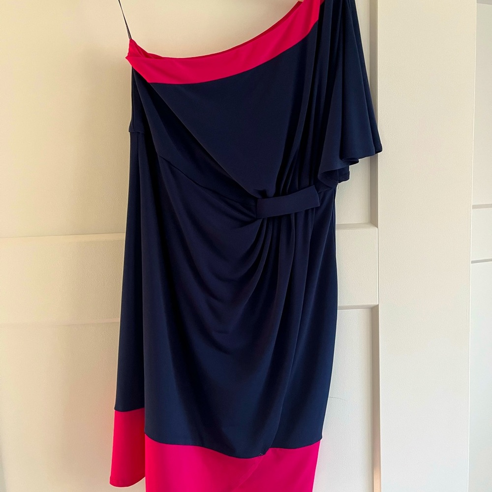 One shoulder summer dress